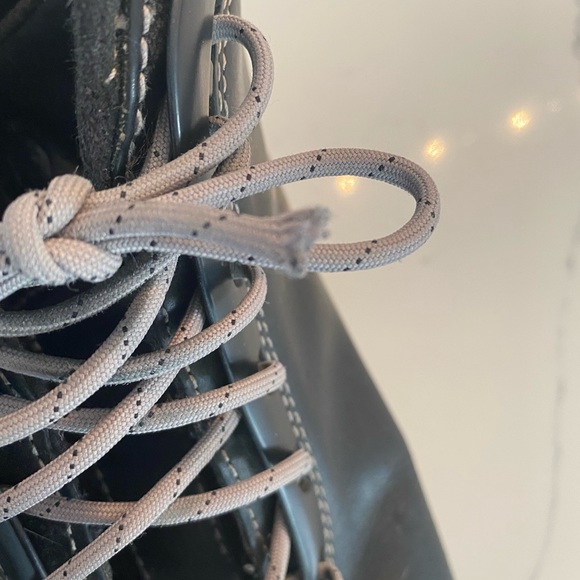 Timberland men leather shoes white stitch 11 M - Picture 2 of 13